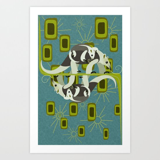 Tamanduas Art Print