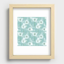Dandelions #4 Recessed Framed Print
