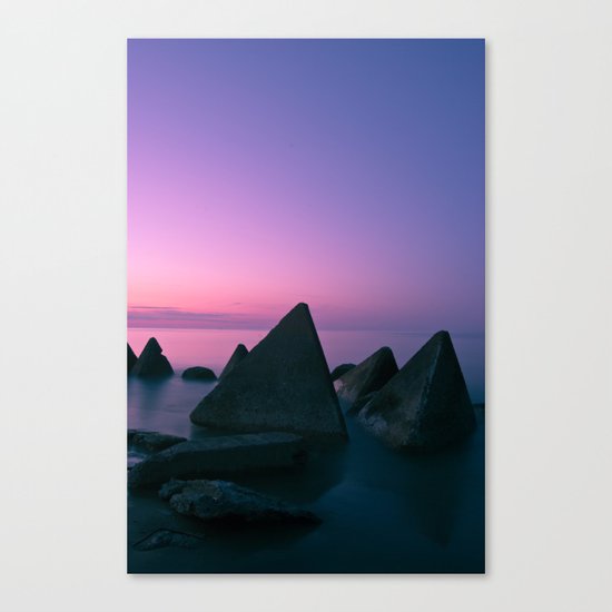 Ocean's Teeth Canvas Print