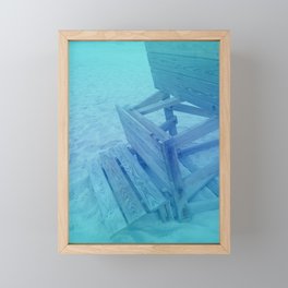 Beach life Framed Mini Art Print