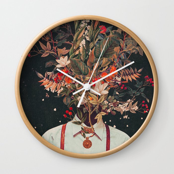 Foliage Wall Clock