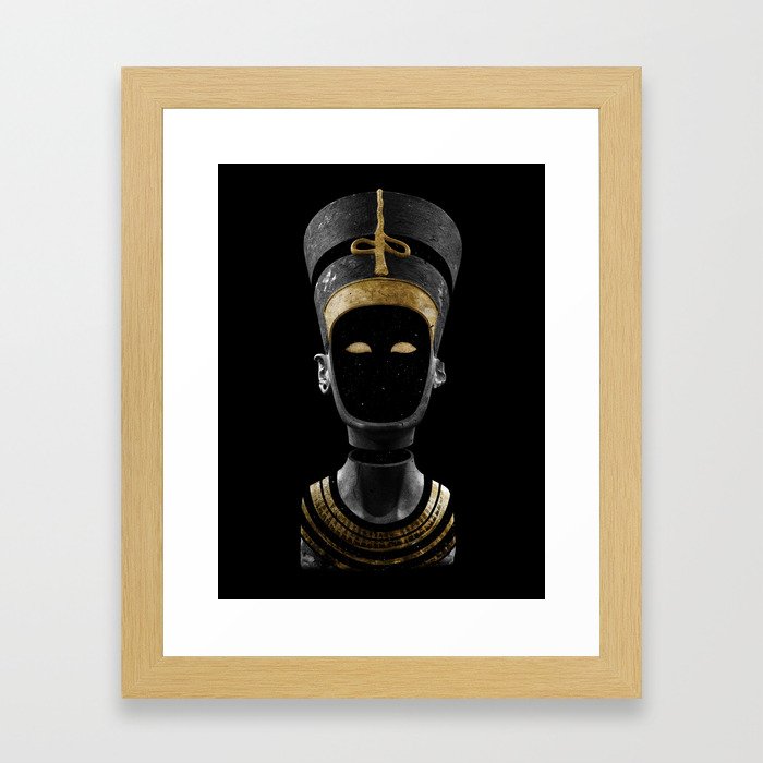 Nefertiti AD (revisited) Framed Art Print