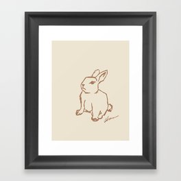 Thumper Framed Art Print