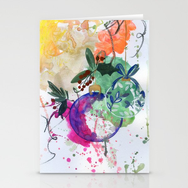 abstract ornaments N.o 2 Stationery Cards
