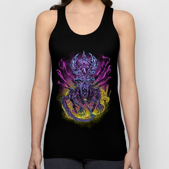 LONG LIVE THE QUEEN (color) Unisex Tank Top