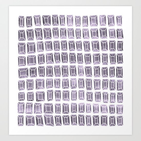 rhinestones 4b Art Print
