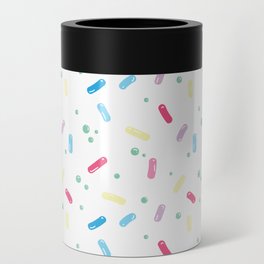 Rainbow Sprinkle Pattern Can Cooler