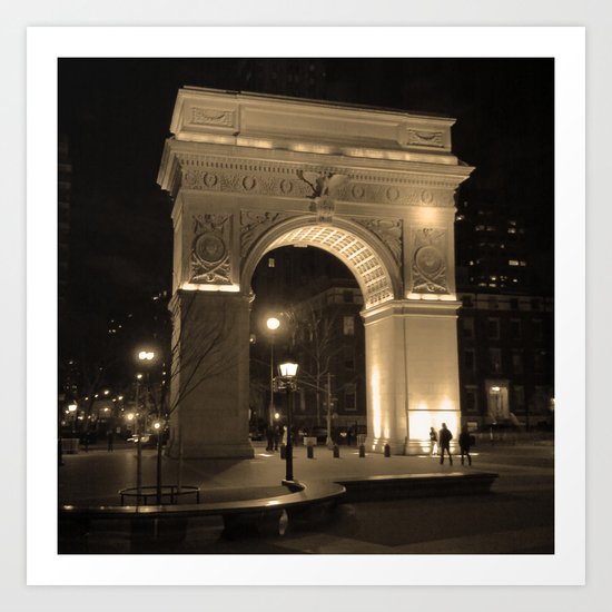 Washington Square Park Art Print