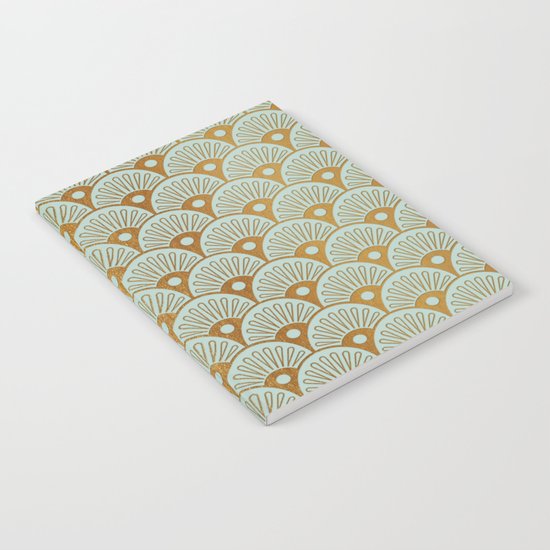 Fan Gold Notebook