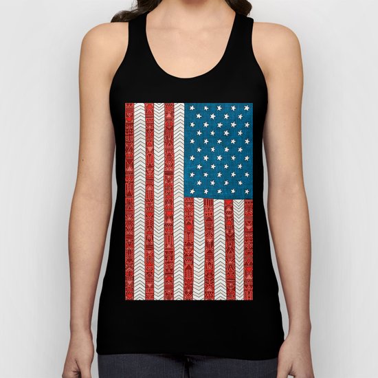 USA Unisex Tank Top