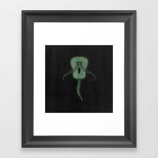 Acoustic Apparition Framed Art Print