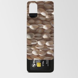 White shells. Android Card Case