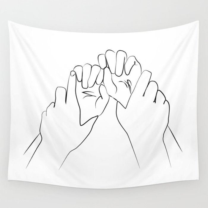 Hands tapestry hotsell