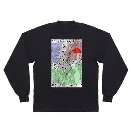 Providence, USA - City Map Collage Long Sleeve T-shirt
