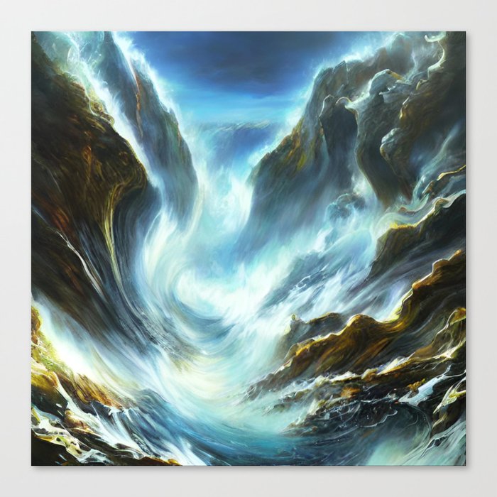 The Eye of the Storm Canvas Print