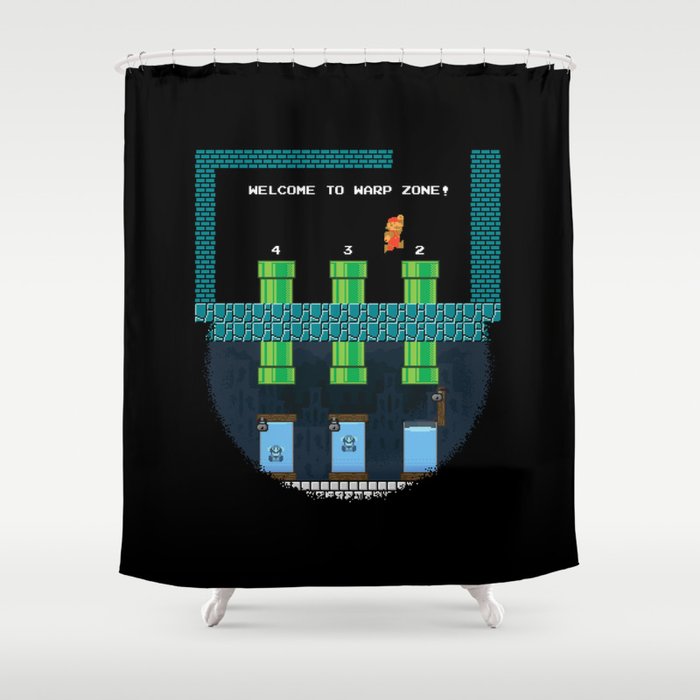 Mario Prestige Shower Curtain By Ed Society6 Mario Prestige Shower Curtain