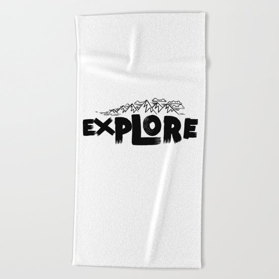 EXPLORE Beach Towel