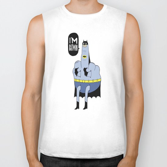I'm Bat Man Biker Tank