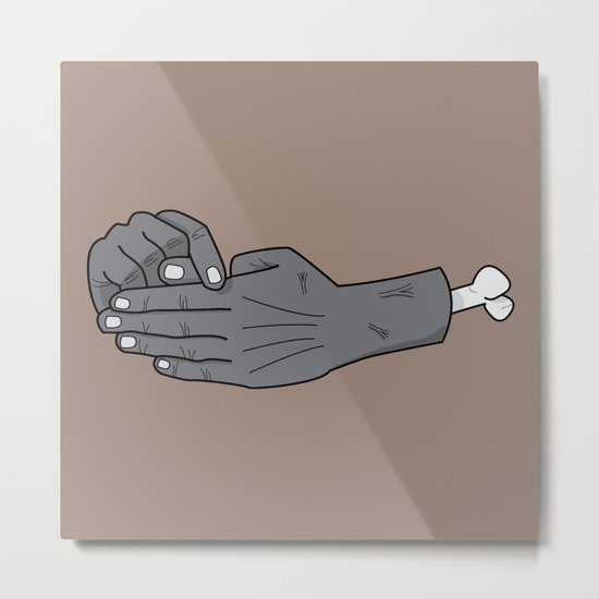 zombie trick Metal Print