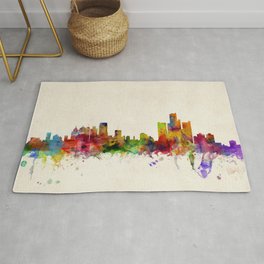 Detroit Skyline Rugs For Any Room Or Decor Style Society6