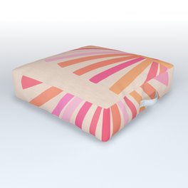 Sunshine – Pink Outdoor Floor Cushion