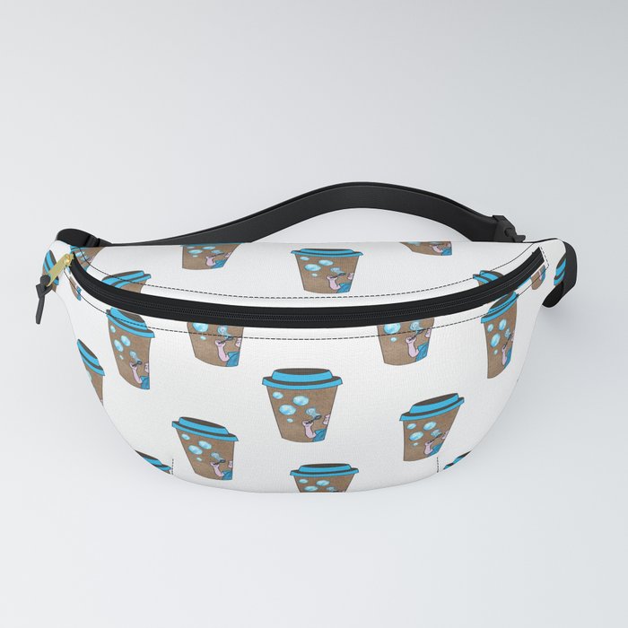 First Coffee - Bright Teal Fanny Pack
