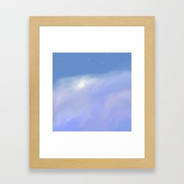 Full moon Framed Art Print