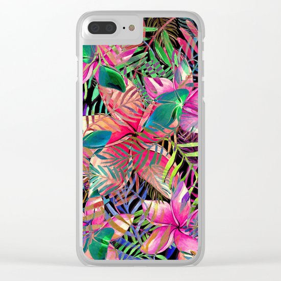 My Tropical Garden 2 Clear iPhone Case