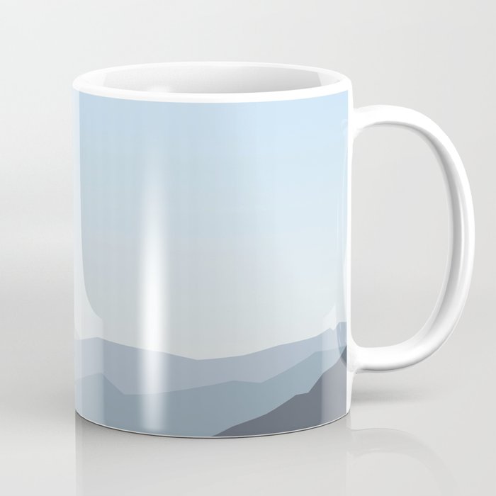 Blue Landscape Coffee Mug