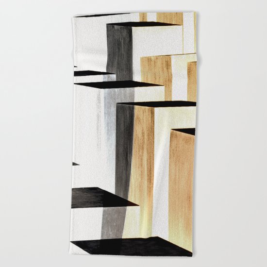 abstract#349 Beach Towel