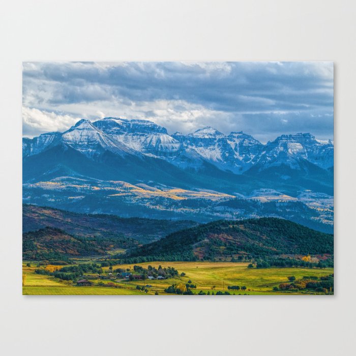 Outside of Ridgway Canvas Print