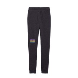 Blessed Purple Yellow Blue Kids Joggers