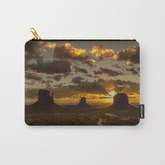 Monument Valley - Vivid Sunrise Carry-All Pouch