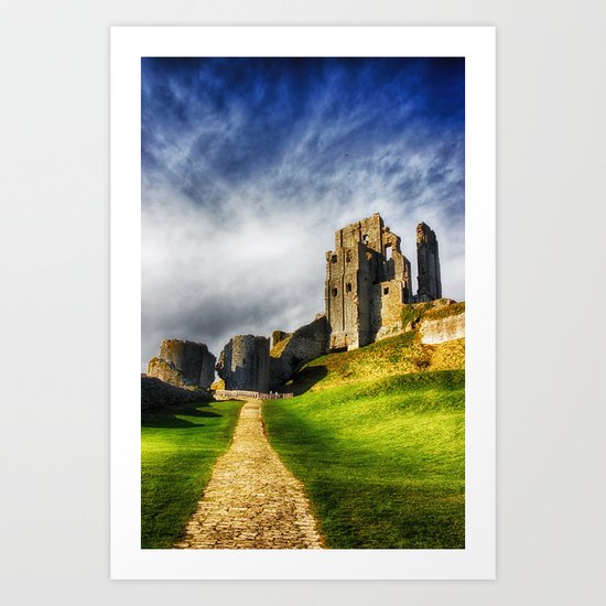 The Old Castle Art Print