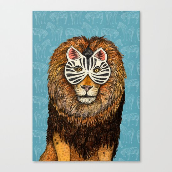 ZebraLion Canvas Print