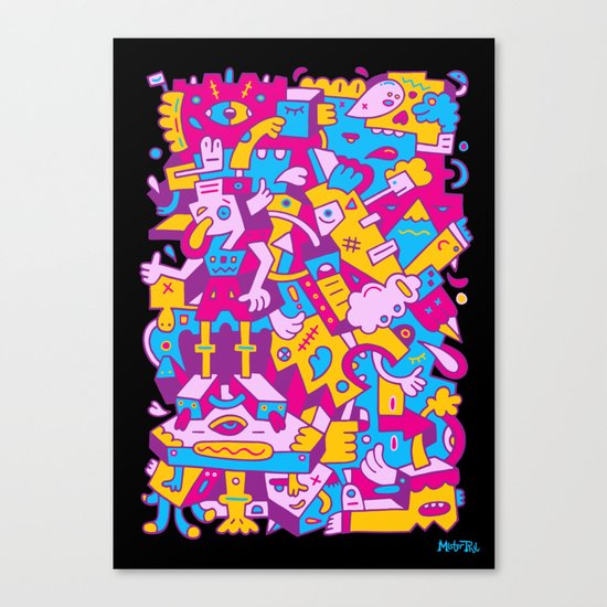 Castigated Crumpets Canvas Print