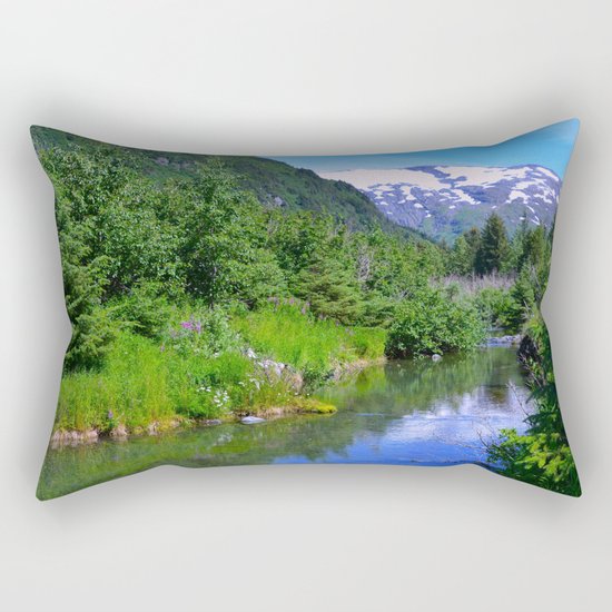 Valley Stream Rectangular Pillow