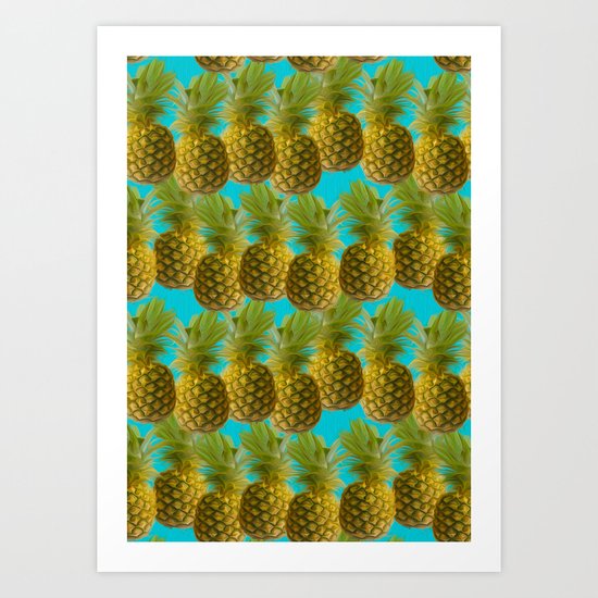 pineapple Art Print
