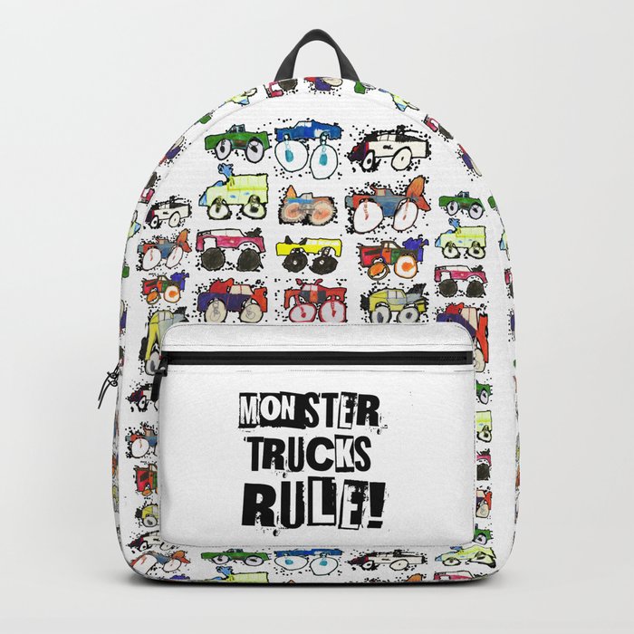monster jam bookbag