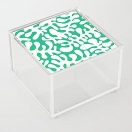 White Matisse cut outs seaweed pattern 20 Acrylic Box