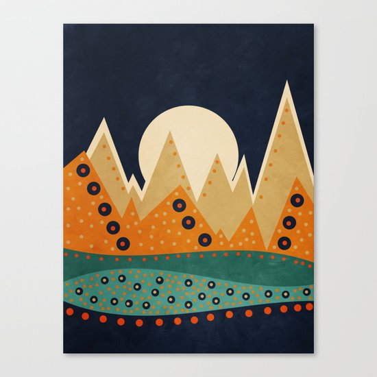 Geometric Spring 03 Canvas Print