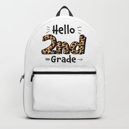 Hello 2nd Grade Back To School Backpack