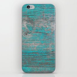 Faded Painted Wood 2 iPhone Skin