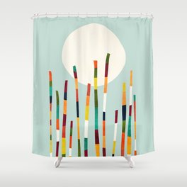 Bamboo Forest Shower Curtain