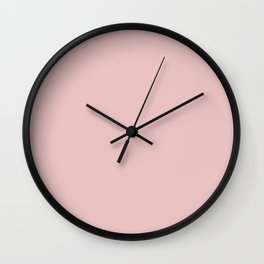 Shimmer Pink Wall Clock