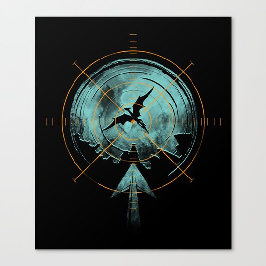 the last predator Canvas Print