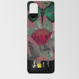 Butterfly and South African Garden Android Card Case