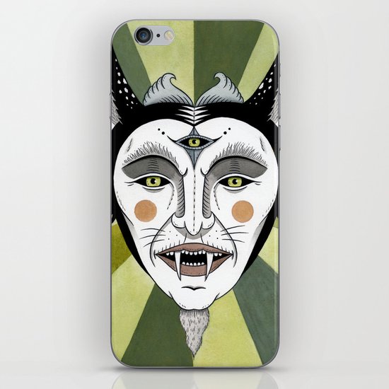 Cat Color Wheel No. 2 iPhone & iPod Skin