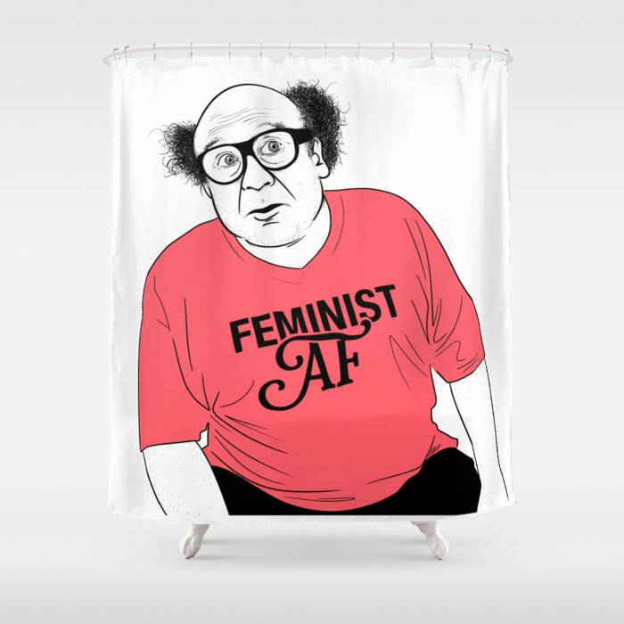 Feminist AF Shower Curtain