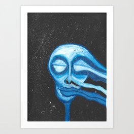 Space Jammed Art Print